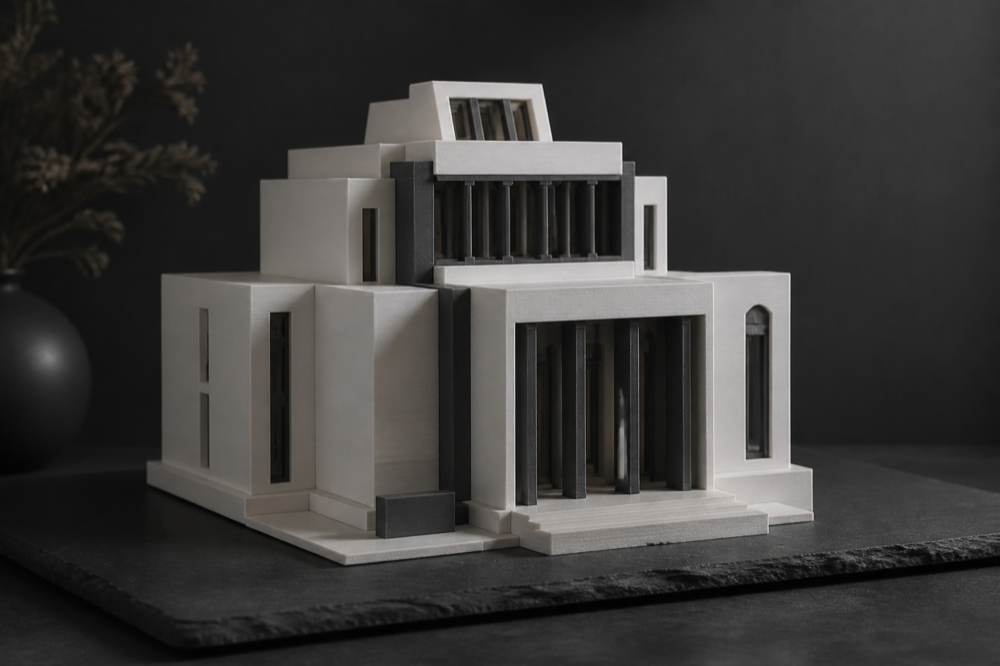 Architectural miniature building