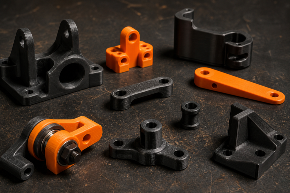 Functional 3D printed parts